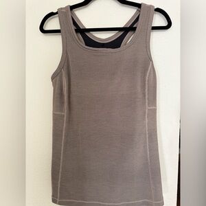 Prana Athletic Tank Top Women’s M Built-In Bra Yoga